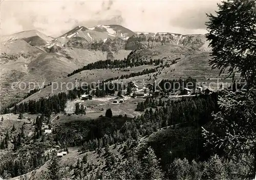 Valberg Les Chalets et Mont Mounier Paysage Alpes Valberg