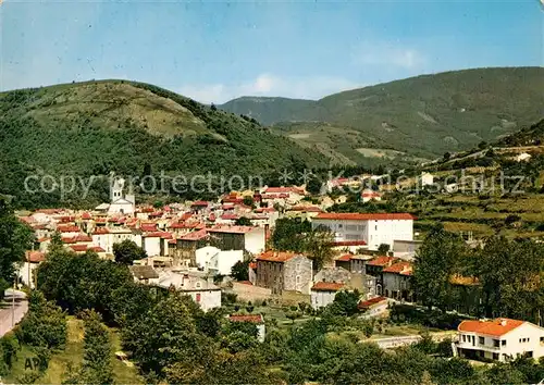 Saint Pons de Thomieres Vue generale de la ville Montagnes Saint Pons de Thomieres