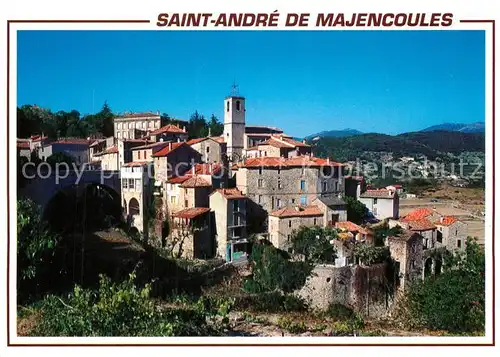 Saint Andre de Majencoules Vue generale Eglise Saint Andre de Majencoules