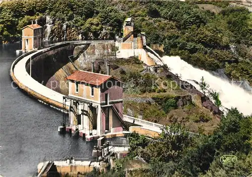 Eguzon Chantome Le Barrage et son Deversoir Eguzon Chantome