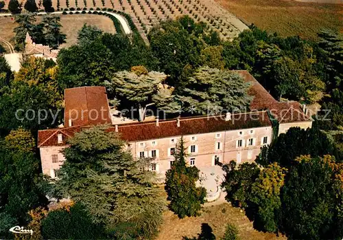 Saumont Chateau vue aerienne Saumont