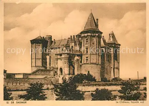 Saumur Chateau Schloss Saumur