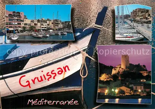 Gruissan Port bateaux a voile Chateau Gruissan