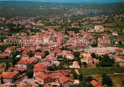 Ruoms Vue aerienne Ruoms