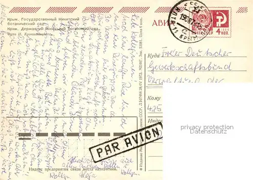 Krim_Russland Nikitinskij Botanischer Garten Krim_Russland 