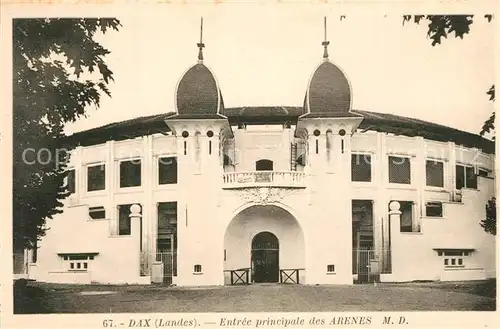 Dax_Landes principale des Arenes Dax_Landes
