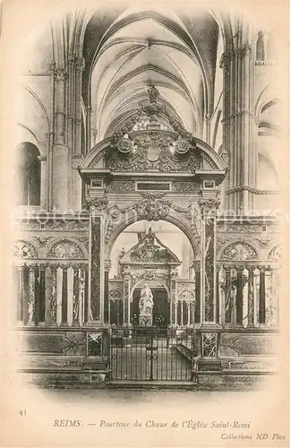 Reims_Champagne_Ardenne Eglise Saint Remi Reims_Champagne_Ardenne