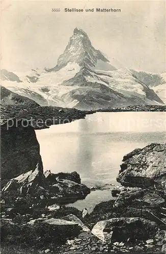 Matterhorn_VS mit Stellisee Matterhorn VS