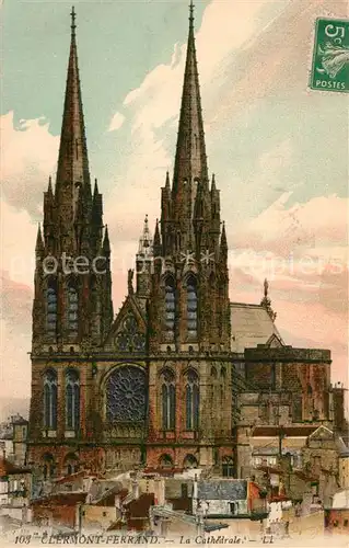 Clermont_Ferrand_Puy_de_Dome Cathedrale Clermont_Ferrand