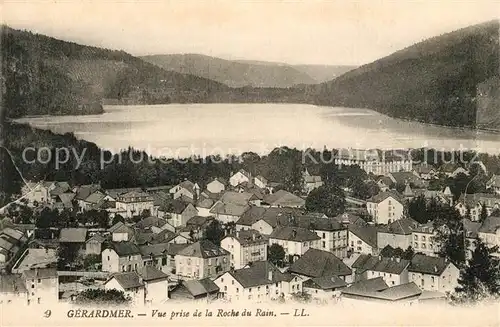 Gerardmer_Vosges Vur prise de la Roche du Rain Gerardmer Vosges