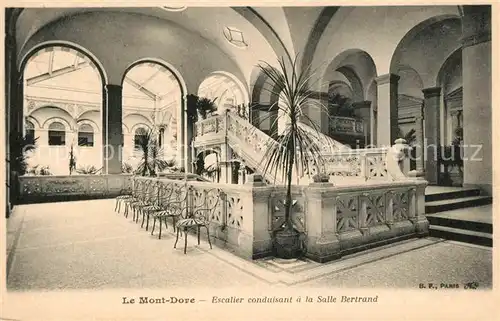 Le_Mont Dore Escalier a la Salle Bertrand Le_Mont Dore