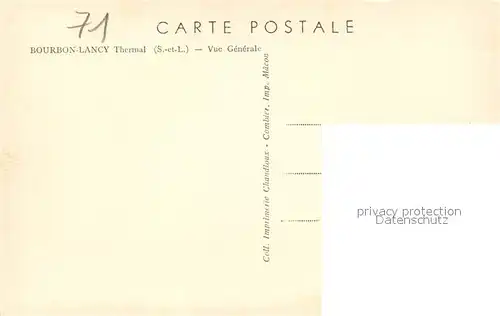 Bourbon Lancy Vue Generale Bourbon Lancy
