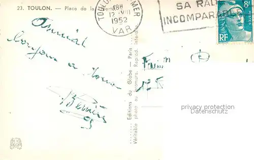 Toulon_Var Place de la Libert Toulon_Var