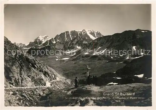 Grand_Saint_Bernard Gebirgspanorama Walliser Alpen Grand_Saint_Bernard