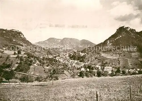 Salins les Bains Les Forts et le Mont Poupet Salins les Bains