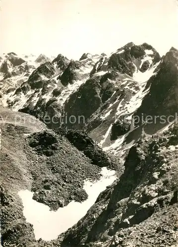 Chamrousse Le Grand Sorbier Chaine de Belledonne Pic central Gebirgspanorama Alpen Chamrousse
