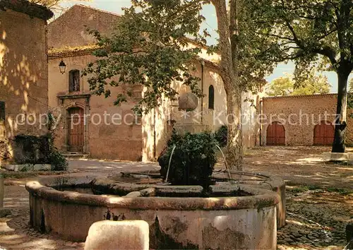 Villeneuvette Fontaine Villeneuvette