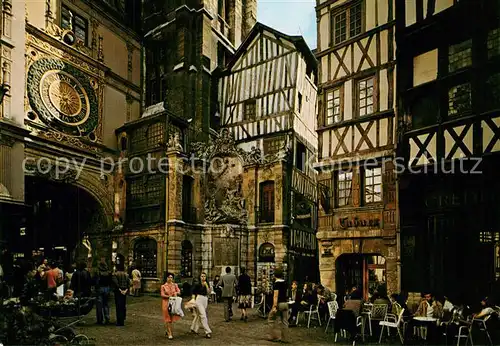 Rouen Le Gros Horloge Fontaine du XVIIIe siecle Rouen