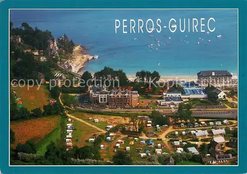 Perros Guirec Tretraou Centre Pierre et Vacances Thalassotherapie vue aerienne Perros Guirec