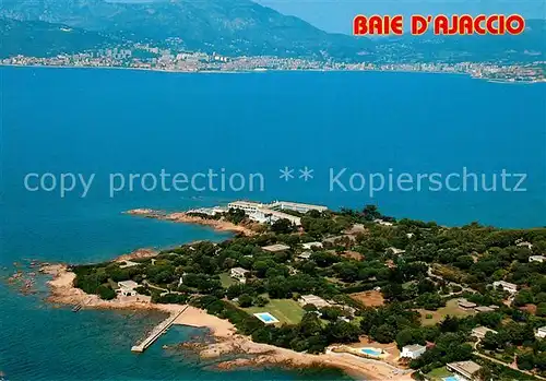 Ajaccio Presqu ile du Cap Golfe d Ajaccio vue aerienne Ajaccio