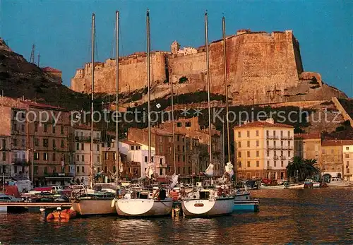 Bonifacio_Corse_du_Sud Marine et Citadelle voiliers Bonifacio_Corse_du_Sud