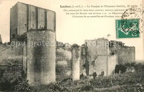 Loches_Indre_et_Loire Le Donjon et l Enceinte fortifiee Xe siecle Loches_Indre_et_Loire