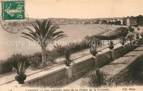 Cannes_Alpes Maritimes Vue generale prise de la Pointe de la Croisette Cote d Azur Cannes Alpes Maritimes