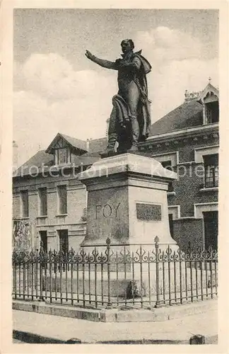 Ham_Somme Monument du General Foy Statue Ham_Somme