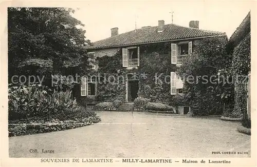 Milly Lamartine Maison de Lamartine Milly Lamartine