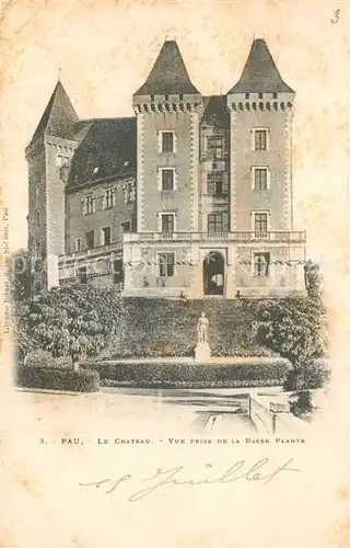 Pau Chateau Schloss Pau