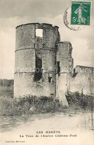 Les_Marets Tour de l ancien Chateau Fort Les_Marets