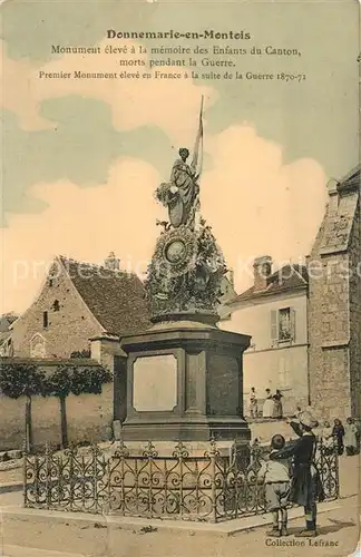 Donnemarie en Montois Monument aux Morts Donnemarie en Montois