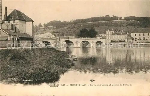 Montereau Fault Yonne Pont d Yonne et Coteau de Surville Montereau Fault Yonne