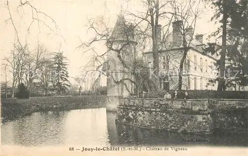 Jouy le Chatel Chateau de Vigneau Schloss Jouy le Chatel