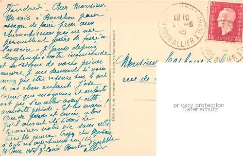 Bourbon l_Archambault Chaeau cote nord Schloss Bourbon l Archambault