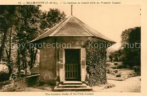 Malmaison_Rueil Le Cabinet de travail d ete du Premier Consul Malmaison Rueil