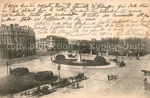 Dijon_Cote_d_Or Place Darcy Monument Dijon_Cote_d_Or