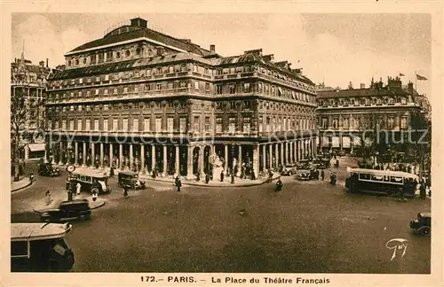 Paris Place du Theatre Francais Paris