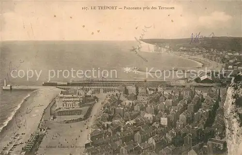 Le_Treport Panorama pris des Terrasses Le_Treport