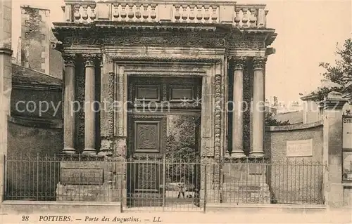 Poitiers_Vienne Porte des Augustins Poitiers Vienne
