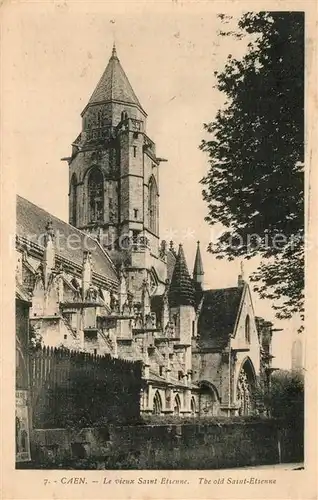 Caen Vieux Eglise Saint Etienne Caen