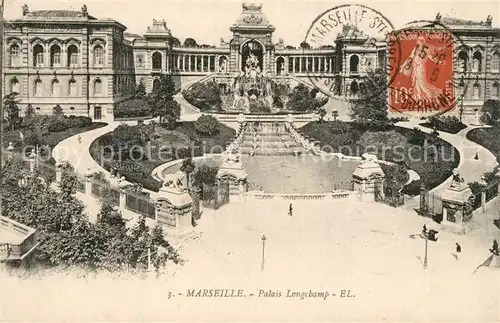 Marseille_Bouches du Rhone Palais Longchamp Marseille