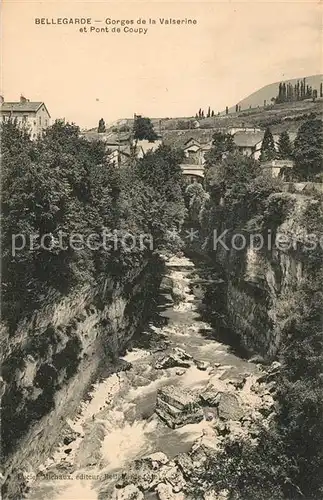 Bellegarde sur Valserine Gorges de la Valserine et Pont de Coupy Bellegarde sur Valserine