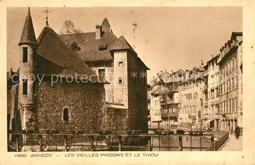 Annecy_Haute Savoie Les vieilles prisons et le Thiou Annecy Haute Savoie