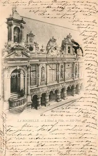 La_Rochelle_Charente Maritime Hotel de Ville Rathaus La_Rochelle