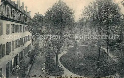 Strasbourg_Alsace Jardin de la Maison des Diaconesses Strasbourg Alsace