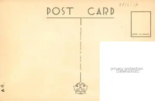 Quebec Chateau Frontenac Kuenstlerkarte Quebec