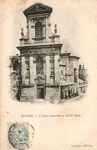 Nevers_Nievre Eglise Saint Pierre XVIIe siecle Nevers Nievre