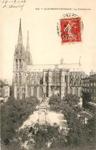 Clermont Ferrand La Cathedrale Clermont Ferrand