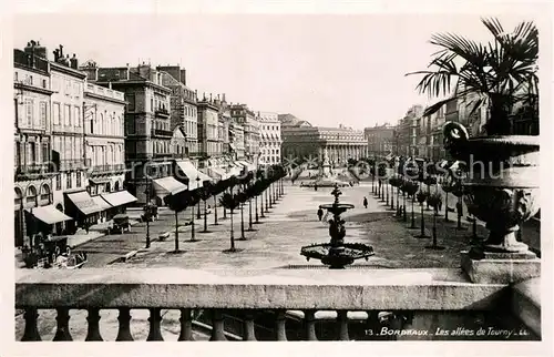 Bordeaux Allees de Tourny Fontaine Monument Bordeaux